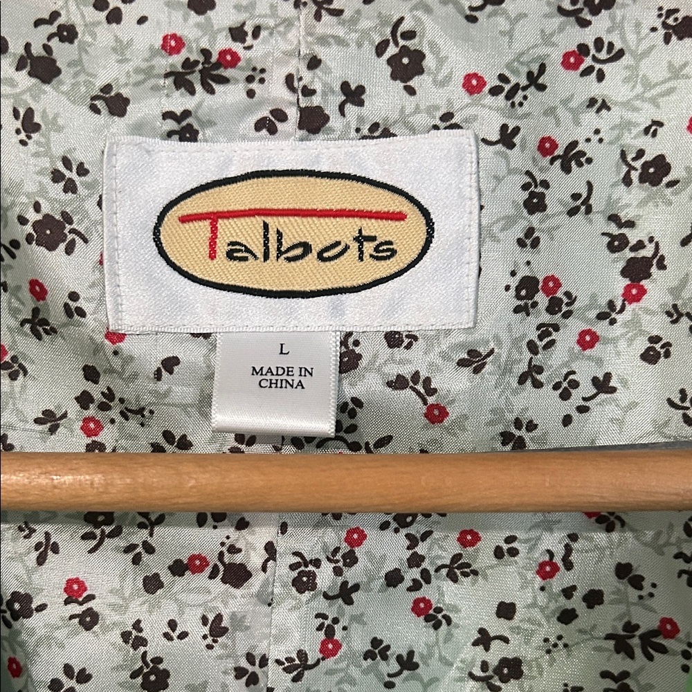 Talbots Bright Green Utility Jacket - image 2